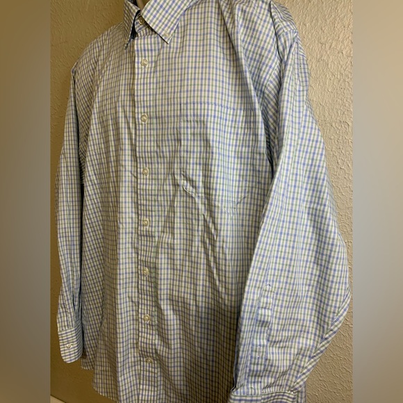 Lands End Mens Checkered 19-35 - Picture 5 of 6